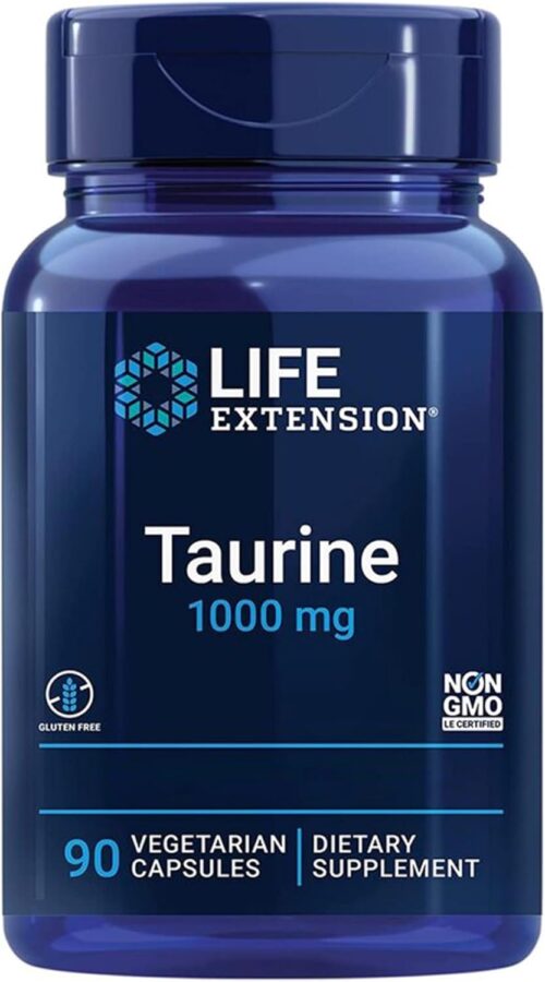 Taurine 1000mg 90 Capsules